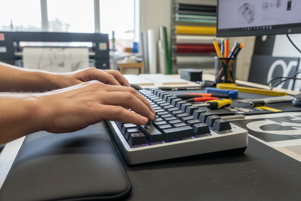 Busy Work in Sign Workshop